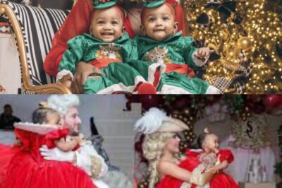 ¡Impresionante!… Amara y sus hijas le dieron la bienvenida a la Navidad con pura fantasía.