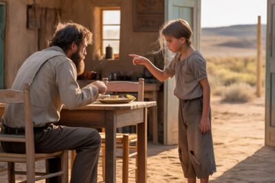 ¿PUEDO COMER SUS SOBRAS? – dijo la niña, PERO Pancho Villa vio las MARCAS en sus BRAZOS y…