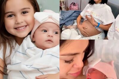 La hermanita más feliz! Natti Natasha comparte las primeras imágenes de sus hijas juntas!