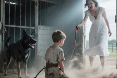 El niño sufría los golpes de su madrastra cada día,hasta que un perro K9 hizo algo que eriza la piel