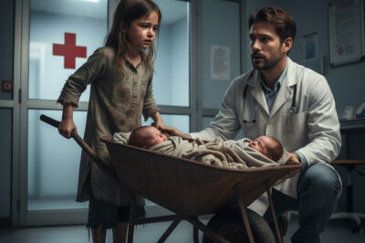 «Mamá ha estado dormida durante 3 días»: La heroína de 7 años que empujó un carrito durante kilómetros para salvar a sus hermanos gemelos mientras su madre agonizaba.