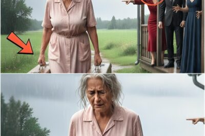 Los Hijos Echan a su Madre en Medio de la Lluvia… ¡Pero Lo que Regresó al Día Siguiente Sorprendió a Todos!