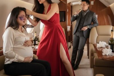 En la cabina del avión, Lan Anh, embarazada de seis meses, se sentó en silencio junto a la ventana, con ambas manos sobre su vientre llenas de preocupación.