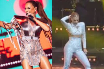 Olga Tañón demuestra que sus 58 años son puro poder: su fuerza en escena sacude corazones.