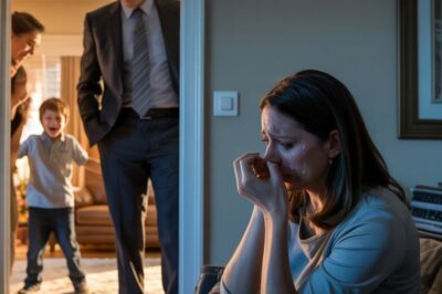 HISTORIA REAL: Llegué del viaje sin avisar y mi esposa estaba llorando, mi hijo reía con sus suegros…