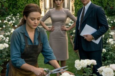 La nueva esposa de mi marido apareció en la puerta dee mi casa con una sonrisa de superioridad.