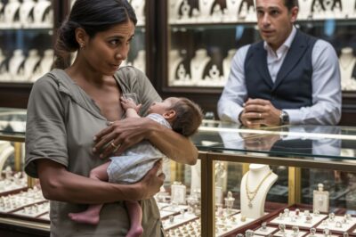 Una madre pobre vendió su anillo para comprar leche para su hijo, pero lo que ocurrió después en la joyería cambió por completo su vida.