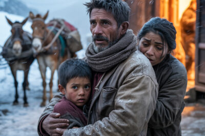 En la noche más fría del año, un arriero rescató a una madre y su hijo… sin saber quiénes eran