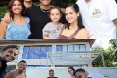 El silencio se rompió con un “papá”: Raphy Pina recibe a sus hijos en su mansión y en su corazón.