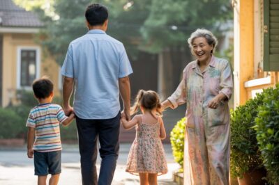 Mi esposo siempre llevaba a los niños a casa de su abuela hasta el día en que mi hija me confesó que todo eso era una mentira.