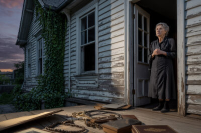 La viuda se mudó a la casa que nadie quería — y el suelo reveló lo que todos intentaron esconder