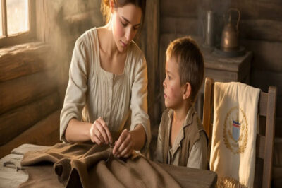 Una joven del campo cosió un abrigo para un niño… sin saber que era hijo del presidente