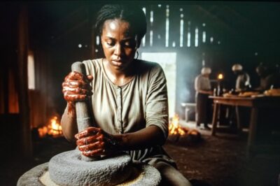 La obligaron a moler maíz hasta sangrar — y esa misma noche, el banquete quedó en silencio.