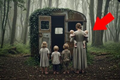 La Viuda Se Mudó Al Remolque Abandonado En El Bosque — Hasta Que Oyó Algo Bajo La Tierra