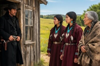 «Nadie quiere pasar la noche con mis hijas…»La vieja apache desesperada llegó con sus dos hijas…