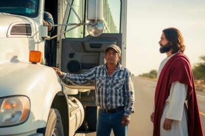 UN CAMIONERO MEXICANO RECOGIÓ A JESÚS EN LA AUTOPISTA Y ESCUCHÓ ESTAS PALABRAS INCREÍBLESUN