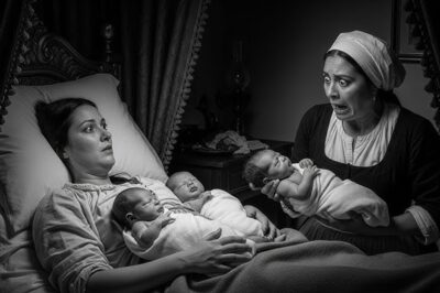 SEÑORA Ordenó Matar TRILLIZO OSCURO: ESCLAVA Lo Salvó 30 AÑOS Después Él REGRESÓ Y La DEGOLLÓ, 1786