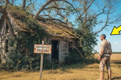 Un peón pobre heredó la cabaña de su abuelo cerrada por 73 años… Pero al abrirla encontró un secreto