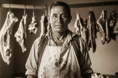 (1897, Azángaro) El Carnicero que Vendía Cortes que Ningún Animal Tiene — la Carne de sus Hijos