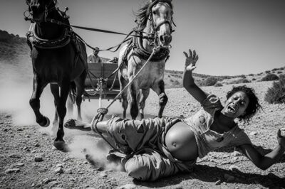 ESCLAVA ARRASTRADA POR CABALLOS HASTA PERDER AL BEBÉ — ESPERÓ QUE ROGARA ANTES DE MATARLO