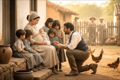 Ningún peón quería a una madre viuda con 7 hijos… hasta que el hacendado dijo: “Yo los escojo.”