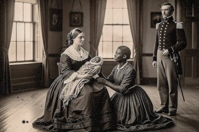 ESCLAVA PARIÓ EN SILENCIO EN EL ESTABLO… Y SU HIJO FUE ENTREGADO A LA ESPOSA DEL CORONEL