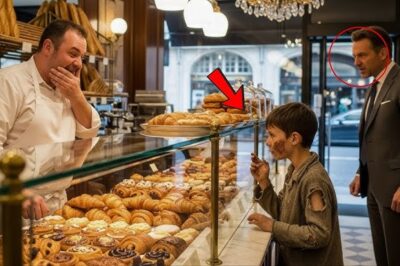 “¿HAY PAN VENCIDO PARA QUE YO COMA?” — EL DEPENDIENTE SE RIÓ… PERO EL DUEÑO MILLONARIO LO VIO TODO