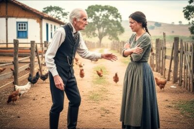 El granjero anciano dijo: Me quedan 3 meses, cásate conmigo y quédate con todo…Ella lo dejó sin aire