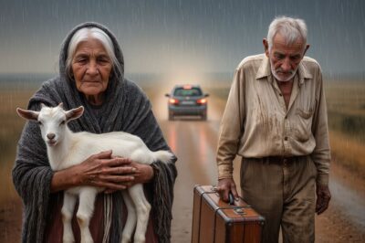 HIJOS ABANDONAN A SUS PADRES CON UNA CABRITA… SIN SABER QUE HABÍA EN LA MALETA