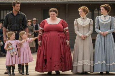 “¡Queremos a ELLA, papá!” — gritaron los gemelos, mientras el pueblo decía: “demasiado grande”.