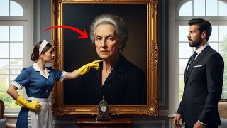 ¡Señor,su madre está VIVA! ¡La vi en un hospital psiquiátrico!—gritó la limpiadora al ver el retrato