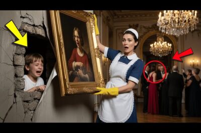 LA CRIADA DESCUBRE EL SECRETO DE LA NUEVA ESPOSA DEL MILLONARIO EN LA PARED