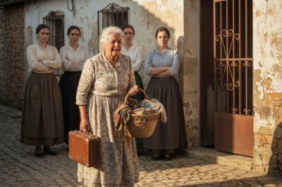 Me desperté en medio de la noche para ir al baño y, sin querer, escuché la horrible conversación de mis tres nueras. A la mañana siguiente, agarré todas mis cosas y me fui de la casa para vivir con mi hija, pero nunca imaginé lo que estaba por ocurrir…