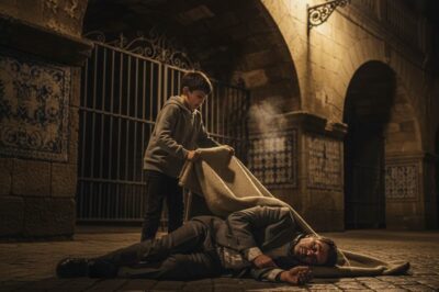 ¿QUÉ HACES AQUÍ? — NIÑO DE LA CALLE HALLA A UN MILLONARIO BAJO UN PUENTE Y DESCUBRE SU VERDAD OSCURA