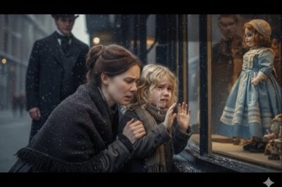 “NO TENEMOS DINERO PARA COMPRAR UNA MUÑECA TAN CARA” – DIJO LA VIUDA MIENTRAS EL CONDE LAS OBSERVABA