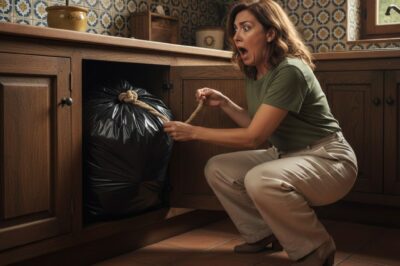 Y mientras estaba cocinando, me di cuenta de que una puerta del armario de la cocina estaba atascada. Llamé a mi marido para que la arreglara. Normalmente, lo habría hecho de inmediato. Pero esa noche, me dijo que estaba ocupado.