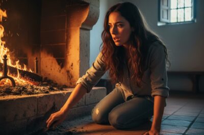 Mi esposo se fue de viaje… y yo limpié la chimenea. Entre las cenizas hallé algo que nunca olvidaré.