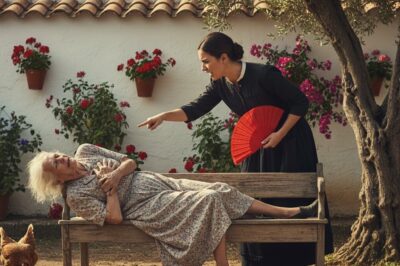 “Ya mayor, solo estorbo… dormía junto al gallinero” – La abuela desaparece en la noche lluviosa…