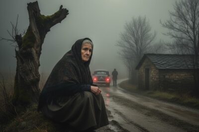 Una madre de 90 años fue abandonada por su hijo en la montaña — 8 años después, la pareja regresó y al escuchar su voz, temblaron de terror.