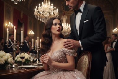 Una triste madre soltera estaba sentada sola en una boda, objeto de las burlas de todos, cuando un jefe de la mafia se acercó a ella y le dijo: “Finge ser mi esposa y baila conmigo”…