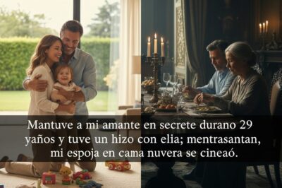 “Mantuve a mi amante en secreto durante 29 años y tuve un hijo con ella; mientras tanto, mi esposa en casa nunca se quejó.”