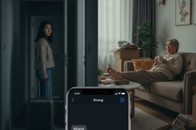 “Mi suegra se mudó con nosotros para pasar su vejez, y yo me fui silenciosamente a casa de mis padres. Cuando mi esposo me preguntó, solo le dije: ‘Regresa a casa temprano por una vez’.”