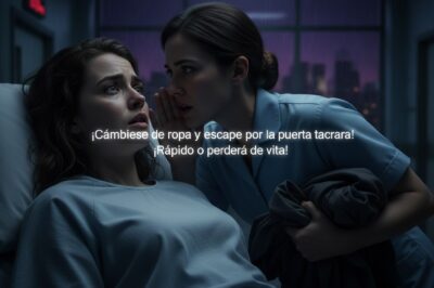 “Justo antes de la cirugía de corazón, la enfermera me susurró al oído: ‘¡Cámbiese de ropa y escape por la puerta trasera! ¡Rápido o perderá la vida!'”