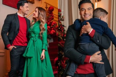 Carlos Rivera muestra lo grande que está Leoncito, en un nuevo posado de padre e hijo