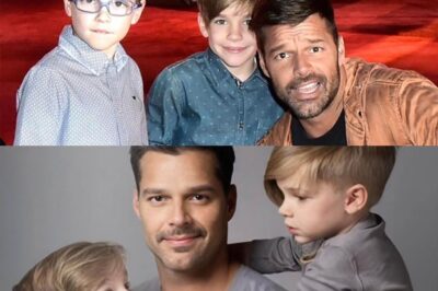 Ricky Martin presume lo hermosos y grandes que están creciendo sus hijos
