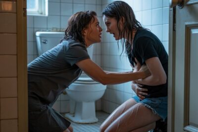 Encontré a mi hermanita agarrándose el estómago en el baño, llorando: «Hermanita… la he cagado». Le agarré la mano. «¿Quién ha hecho esto?». Negó con la cabeza, con los labios pálidos. «No puedo decir…», la obligué. «Dilo». Se derrumbó, sollozando: «Es… tu marido». Mi visión se oscureció. Entré en la sala, miré al hombre con el que me casé… y supe que nuestra familia estaba a punto de partirse en dos.