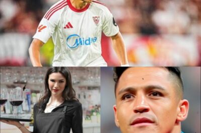 Mesera sirve a Alexis Sánchez, cuando ve la Cuenta empieza a llorar de emoción…