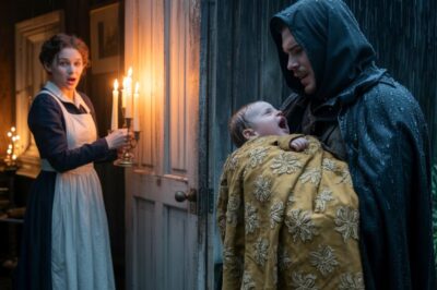 La noche se tragó a Wessex por completo cuando llamaron a la puerta: un golpe fuerte que me heló la sangre. Nadie visita a una viuda campesina al anochecer. Levanté la vela y siseé: “¿Quién anda ahí?”. La niebla se coló por la grieta como un ser vivo, y un hombre de negro entró tambaleándose, con la lluvia cayéndole a cántaros. Me puso un bulto en los brazos. “Escóndelo”, dijo con voz áspera. “Futuro rey”. Entonces se acercó y susurró lo que me destrozó: “Vienen aquí”.