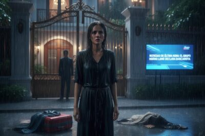 “Al enterarse de que mi padre quebró, mi esposo tiró mi ropa a la calle bajo una lluvia torrencial. Al día siguiente, la televisión anunció…”