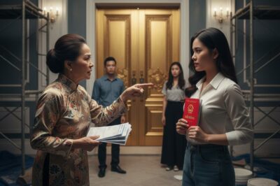 “Mi suegra remodeló mi casa de dote sin permiso và exigió: ‘O me pagas o me pones la escritura a mi nombre’.”